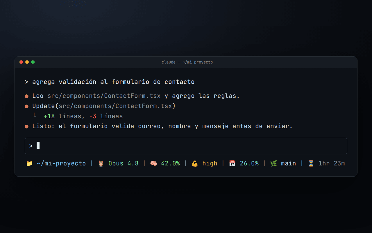 Statusline Config — Claude Code Status Bar - Image 1