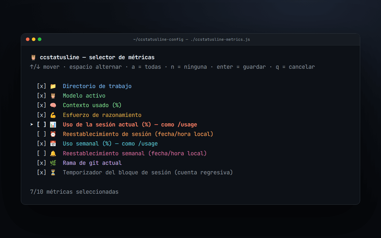 Statusline Config — Claude Code Status Bar - Image 2