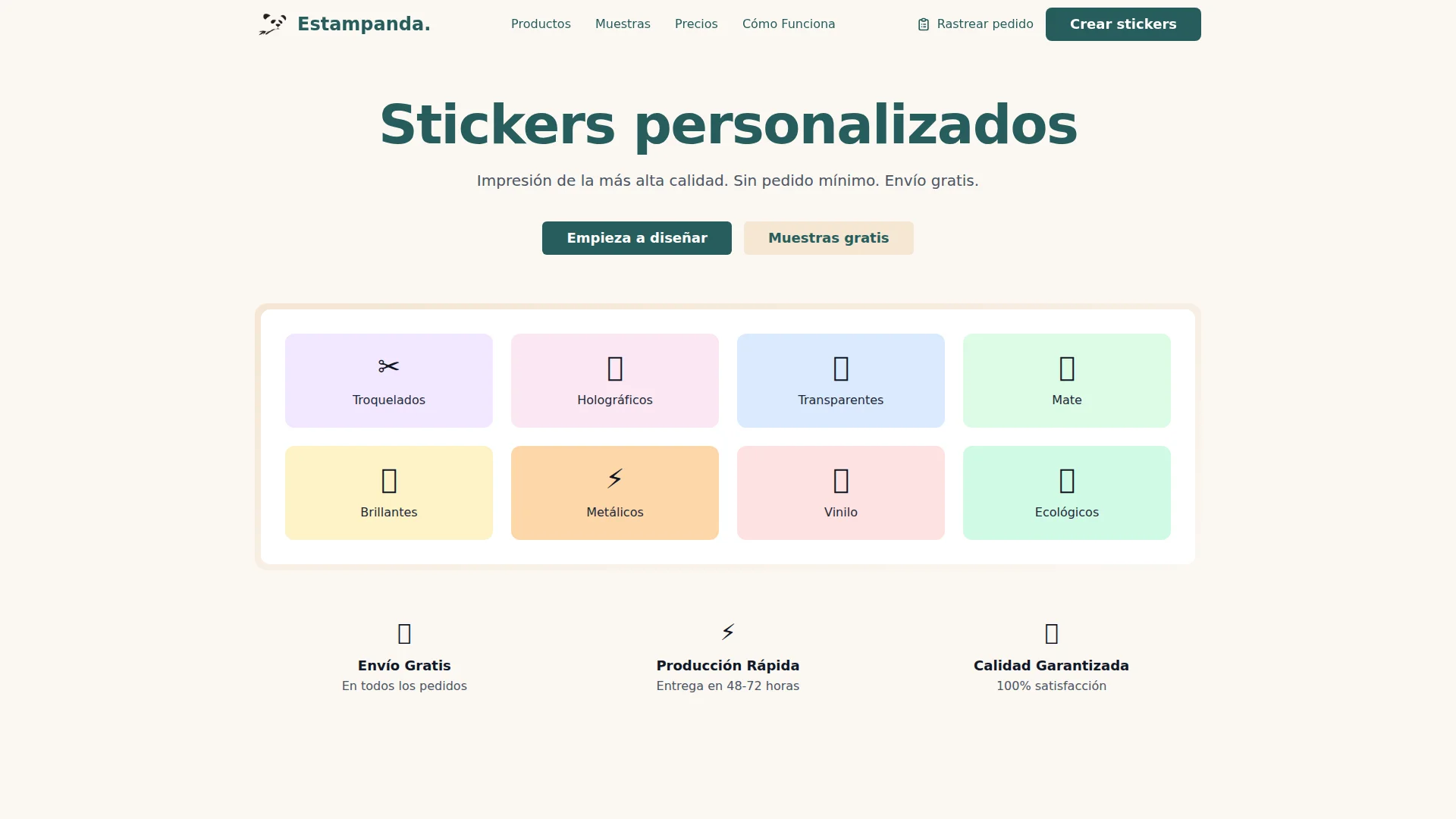 Estampanda - Custom Sticker Printing Platform - Image 1