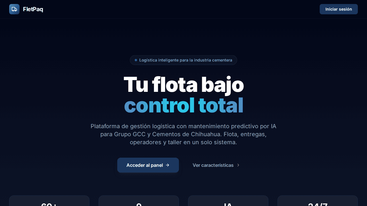 FletPaq — Intelligent Fleet Logistics with AI - Image 1